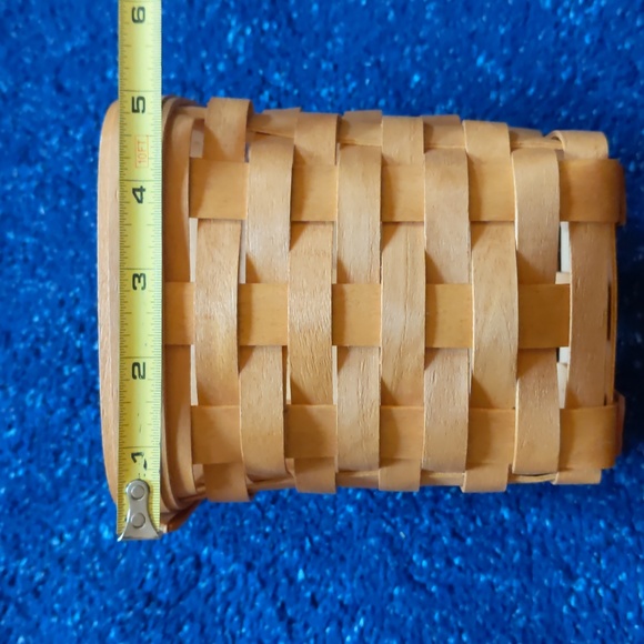 1998 Longaberger Basket, 4x6, authentic/ signed vintage/ stamped/ spoon/ Y2K - Picture 5 of 8